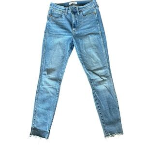 Madewell Light Blue Skinny Jeans Size 27